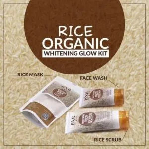 BNB Rice Facial Kit For Glowing Skin Natural Brightening