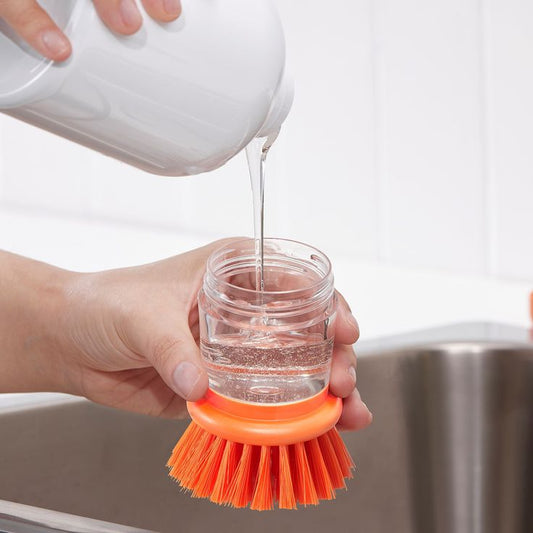 Mini Kitchen Liquid Dish Brush for Daily Kitchen Use