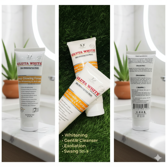Gluta White Face Wash 100g | Brighten and Revitalize Your Skin