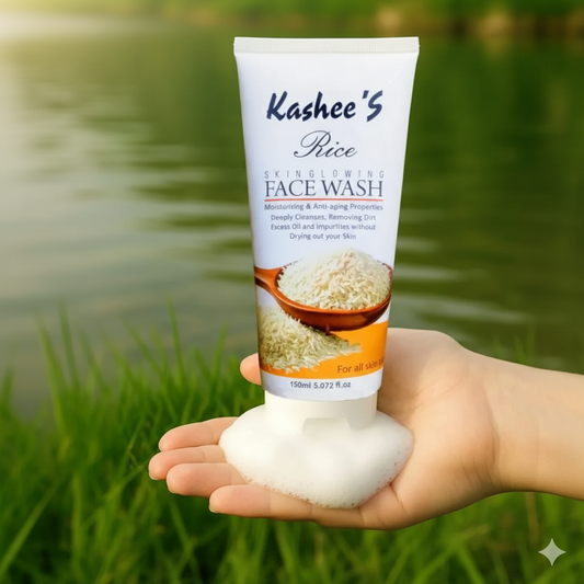 Kashee’s Rice Face Wash | Hydrating Cleanser with Rice Extract