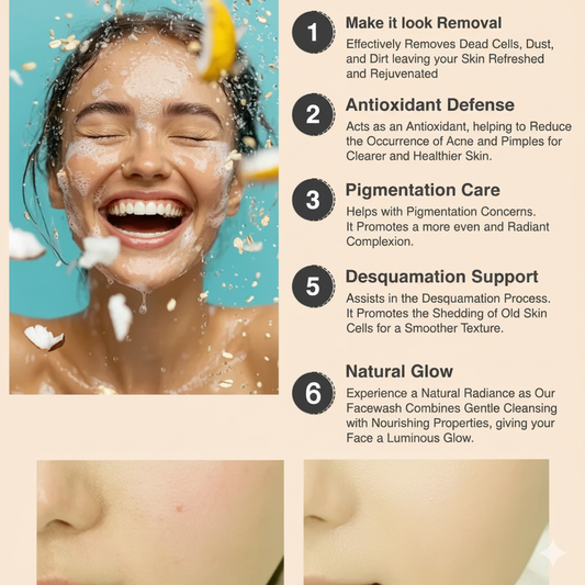 Kashee’s Rice Face Wash | Hydrating Cleanser with Rice Extract