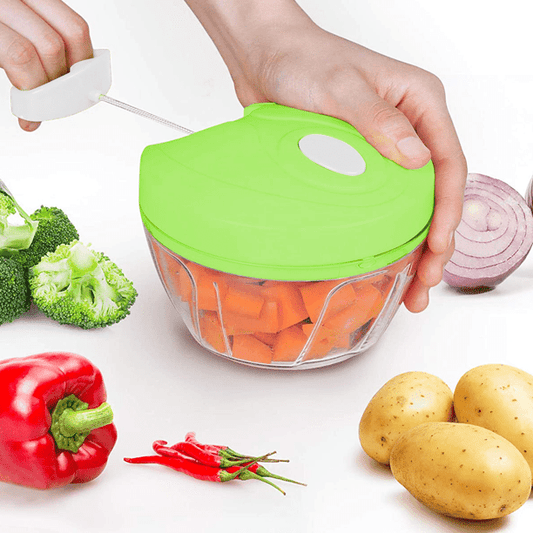 Speedy Manual Food Chopper – Fast, Easy & Mess-Free Vegetable Cutter