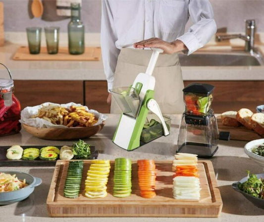 Brava Spring Adjustable Slicer & Dicer Quick, Safe, and Versatile